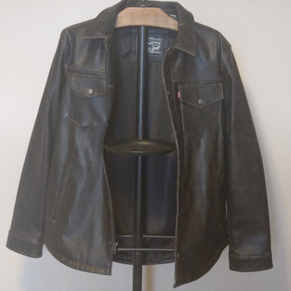 Levi's men's leather jacket